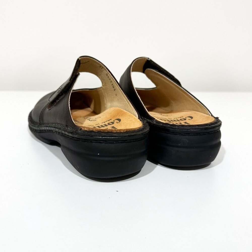 Finn Comfort Womens Stanford Clog Brown Leather Size 37 EU / 6.5 US - Picture 6 of 12